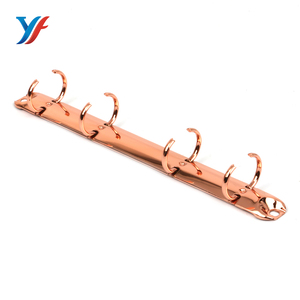 Bền 6 vòng cơ chế Clips thời trang kim loại thư mục tập tin chất kết dính - Product Image 2