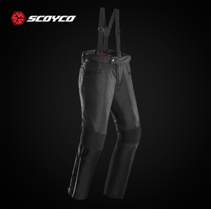 <span class=keywords><strong>Pantaloni</strong></span> da turismo neri in tessuto per motociclisti con protezione completa e Design personalizzato <span class=keywords><strong>pantaloni</strong></span> da moto per giovani in maglia invernale - Product Image 2
