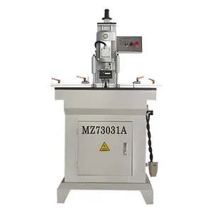 Máquina de perfuração de madeira dupla-linha, máquina de perfuração múltipla da dobradiça de trabalho em madeira