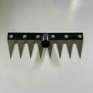 Autre râteau de jardin à 14 dents, tête en acier, outil agricole pour retourner la terre et désherber, usage domestique - Product Image 4