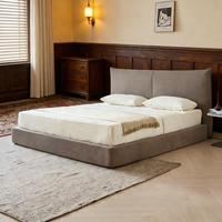 Lit Compressé Gain de Place avec Housse Lavable, Facile à Ranger et à Déplacer, Lit Temporaire Confortable pour Usage Domestique