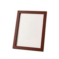 Bingkai Foto Persegi Panjang Cetak Kustom Horizontal Modern Ramah Lingkungan Buatan Tangan PureWood Warisan Alam Tahan Lama untuk Dinding/Meja