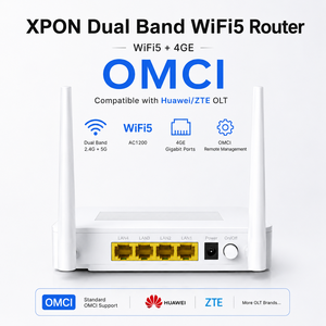 Routeur WiFi5 double bande XPON, ports Gigabit 4GE, compatible OMCI, Huawei ZTE OLT - Product Image 1