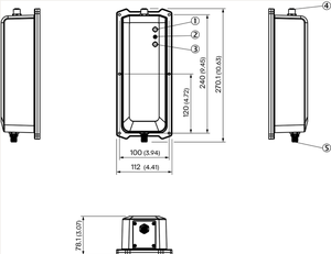 Fuente de Alimentación Industrial de 24V Sick PS600W-3PH12132524Z para Automatización de Fábrica, Robótica y Sistemas de Transporte, IP67 - Product Image 3