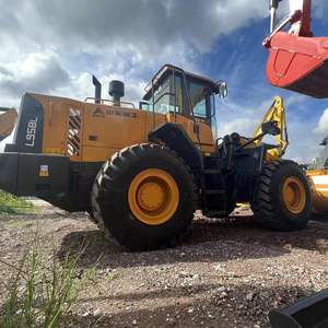 LG958L Mini chargeur frontal utilisé 5 tonnes avec seau à roche Marque chinoise avec moteur et composants de pompe à noyau - Product Image 3