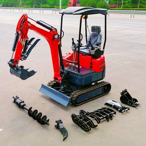 Idraulico Micro 5t cina nuovo a buon mercato piccolo Diesel Excav cingoli scavatori macchina Mini escavatore per la vendita - Product Image 1