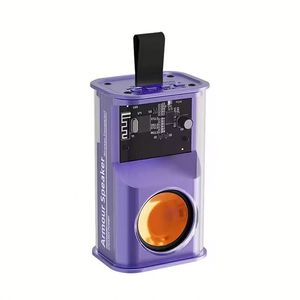 Haut-parleur sans fil à prix de gros, mini-haut-parleur d'extérieur portable pour la maison et les voyages avec lumière LED RGB pour smartphones - Product Image 1