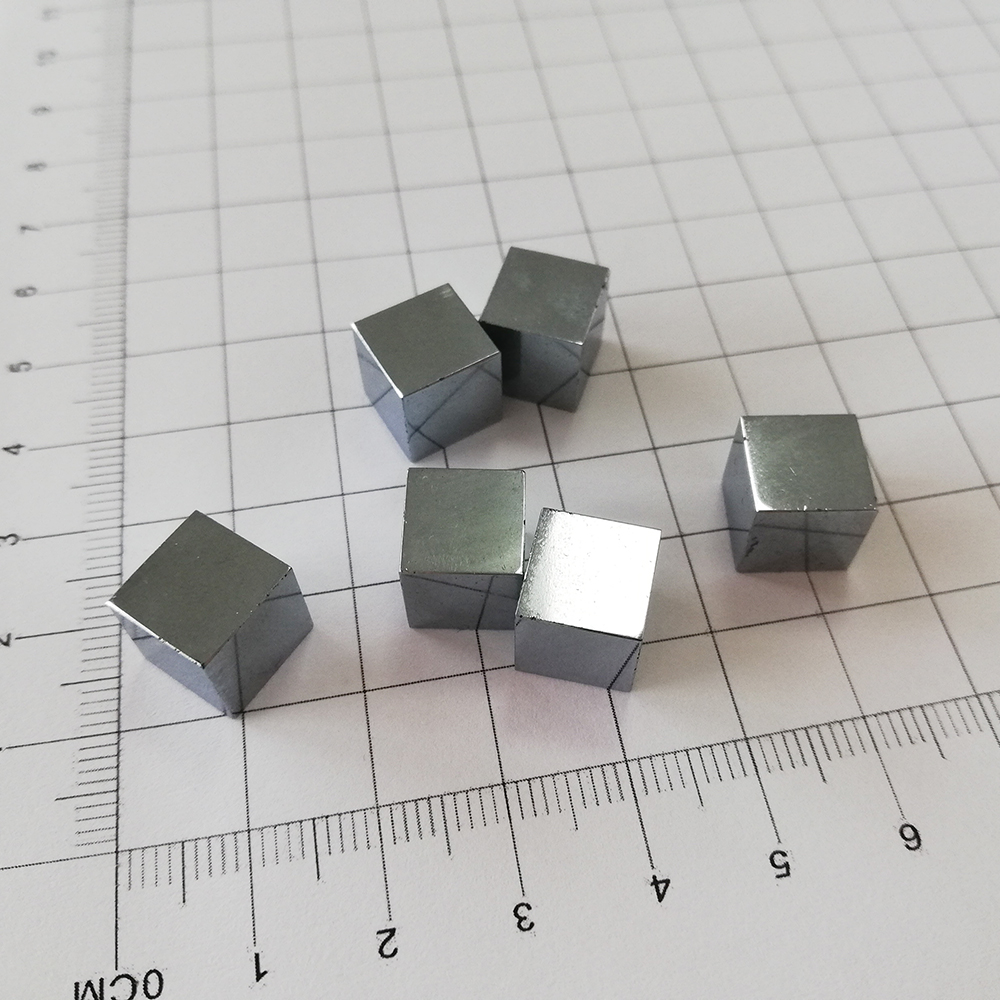 オスミウム5個セット 1cube Noble Metal Osmium Cube Ingot 99.95% Purity, OEM