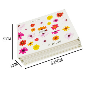 Listo para Enviar, Diferentes Diseños, 50 Piezas/Juego, Adhesivos y Calcomanías de Encaje de Flores y Mariposas para Decoración de Uñas - Product Image 6
