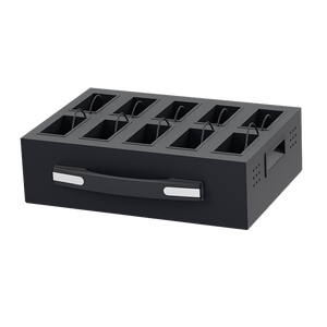 Station d'accueil intelligente 10 ports avec chargement rapide USB Type-C et téléchargement automatique pour la gestion sécurisée des données - Product Image 5