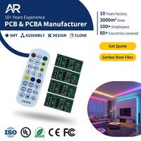 Interrupteur professionnel pour driver LED, électronique grand public avec Wi-Fi intelligent, certifié CE/FCC/RoHS, usine de fabrication de PCBA SMT personnalisée