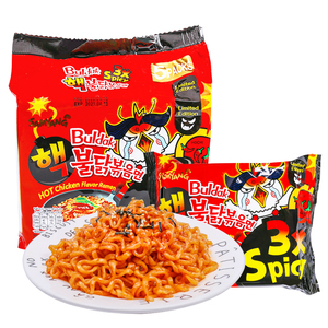 บะหมี่กึ่งสำเร็จรูปเกาหลีรสไก่เผ็ด 3 เท่า ขนาด 140 กรัม*5 ซอง (ขายส่ง) - Product Image 3