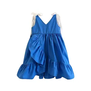 Vestido de bebé de diferentes estilos, ropa de diseño para niñas, Bluey, moda sin mangas