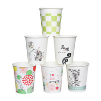 Gobelets en papier imperméables à paroi simple, enduits de PE, 200 ml, rouleaux jumbo (170-350 GSM) pour café, vin, whisky, tequila, boissons énergisantes