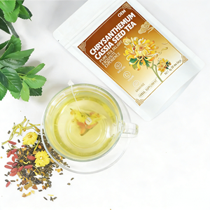 Tisane aux chrysanthèmes et graines de cassia OEM, mélange de 6 herbes, écorce d'orange, réglisse, naturelle, végétalienne, sans OGM, 20 sachets - Product Image 4