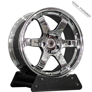 ล้อแม็กซ์ Volk Racing TE37 อัลลอยด์ฟอร์จ อลูมิเนียม JDM ขนาด 18 19 20 21 นิ้ว ขอบโครเมียม 5x120 5x114.3 5x112 แบบกำหนดเองได้ - Product Image 1