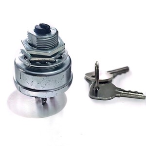 33-377 สวิตช์จุดระเบิดสำหรับรถแทรกเตอร์ เครื่องตัดหญ้า เครื่องจักรกลการเกษตร อุปกรณ์สตาร์ทแบบใช้กุญแจสีเงิน - Product Image 4