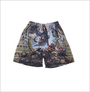 Pantalones cortos de playa para hombre, cómodos, con sublimación personalizada, de poliéster, para gimnasio, de verano, OEM - Product Image 3