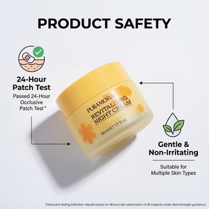 Crème pour le visage au rétinol PURAMORIA 50ML, hydratante, collagène, <span class=keywords><strong>avec</strong></span> vitamine E, panthénol, crème éclaircissante, crème de nuit - Product Image 4