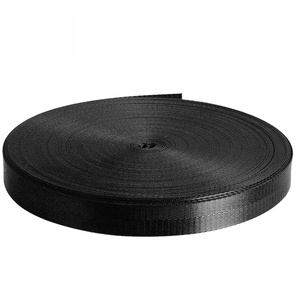 Bán buôn Đen 2.5cm Polyester xương cá <span class=keywords><strong>Webbing</strong></span> hạt Mỹ giả Nylon <span class=keywords><strong>Webbing</strong></span> dây đai an toàn đóng đai - Product Image 2