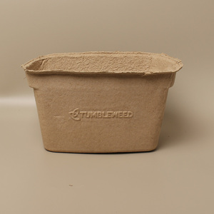 Wholesale <b>Large</b> Capacity Biodegradable Recycled Paper Customizable Recyclable Storage <b>Box</b> for Food and Clothing Pulp - Product Image 3