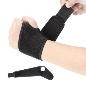 Wrist Support Breathable Nylon Adjustable <b>Thumb</b> <b>Protector</b> For Hiking Mountaineering Camping Adult Universal Left Right Hand - Product Image 1