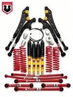Nouveau kit de suspension tout-terrain pour Suzuki Jimny 1998-2017 JB43 JB33 JB23, kit de rehausse de 2 pouces avec barres Panhard réglables