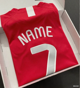 Wholesale Soccer Uniform Retro 1213 Man RONALDO Soccer Jersey Utd Football Jersey Diy Soccer Retro Jersey Size S-4XL - Product Image 6