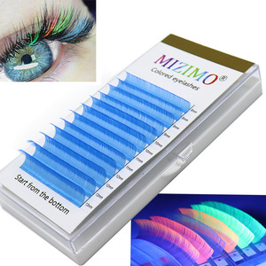 Extensions <span class=keywords><strong>de</strong></span> cils DIY, cils colorés d'anime, cils individuels mélangés <span class=keywords><strong>de</strong></span> 8 à 13 mm, cils fluorescents arc-<span class=keywords><strong>en</strong></span>-ciel, cils <span class=keywords><strong>en</strong></span> grappe - Product Image 5