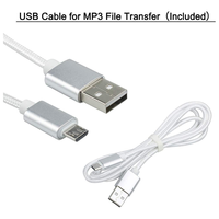 Kartu pemutar musik dapat diprogram kustom Chip suara USB perekam cahaya DIY kertas modul suara MP3 Sensor suara