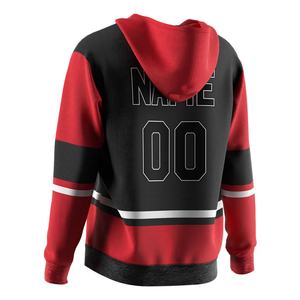 Maillots de hockey personnalisés sublimés pour hommes, uniformes vierges pour équipes d'entraînement, impression OEM, sweats à capuche pour adultes - Product Image 2