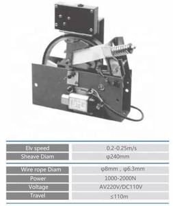 Разумная цена, устройство безопасности лифта, сверхскоростной Goveronr, запасные части лифта, ограничитель скорости лифта - Product Image 5