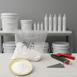 Poliacrilato de Vinilo (PVA) en Polvo, Materia Prima Ecológica para Pegamento, Reemplaza Adhesivos a Base de Formaldehído, Alta Fuerza de Adhesión - Product Image 1