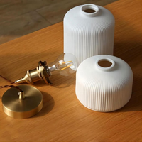 Lampe suspendue Simig Lighting vintage en laiton et céramique, décoration artistique pour chambre à coucher, style japonais créatif, petite lampe pour salon