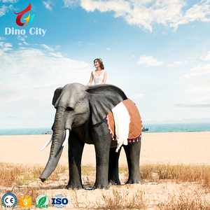 Cử Động Được Kích Thước Cuộc Sống Mô Phỏng Động Vật Nhân Tạo Con Voi Cho Bán - Product Image 2