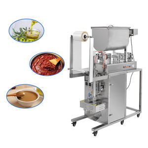 Machine automatique de remplissage et d'emballage de pâte toutes séries Machine de fabrication de sacs Machine d'emballage de lait liquide pour crème d'huile de chili <span class=keywords><strong>Hondy</strong></span> - Product Image 1
