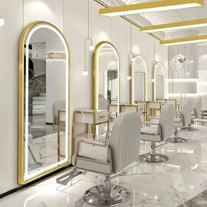 Espejos Decorativos de Lujo para Barbería, Espejo de Salón de Belleza con Luces LED para Pared - Product Image 2