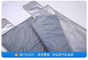 Manta de Sauna de 3 Zonas para Envolver el Cuerpo, Adelgazar, el Mejor <span class=keywords><strong>Spa</strong></span> Interior para Perder Peso, Moldeador Corporal, Manta de Sauna Infrarroja - Product Image 5