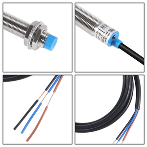 Sensore <span class=keywords><strong>di</strong></span> <span class=keywords><strong>Prossimità</strong></span> Induttivo Cilindrico M12 Non Schermato T NPN NC DC 10-30V con Distanza <span class=keywords><strong>di</strong></span> Rilevamento - Product Image 5