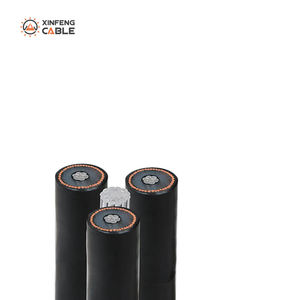 33kv abc pacote aéreo cabo poder transmissão linha 3 + 1 núcleo alumínio condutor PVC XLPE cabo isolado - Product Image 2