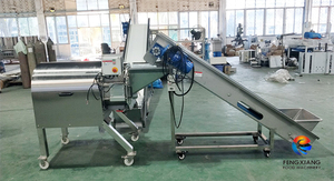 FENGXIANG Fruit Vegetable Dicing Machine 800-2000kg/h Customizable Cut Sizes Production Line Ready - Product Image 6