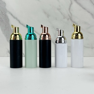 Luxury Shampoo Foam <b>Pump</b> <b>Bottle</b> 30ml 40ml 50ml PET Plastic <b>Bottle</b> Manufacturer Customized Color Facial Cleanser Mousse <b>Bottle</b> - Product Image 3