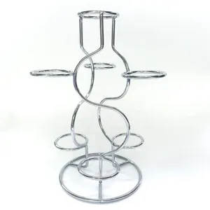 Wholesale High Quality Crystal Ball Stand Big 7 Sphere Metal Stands Holder Stands for Sphere