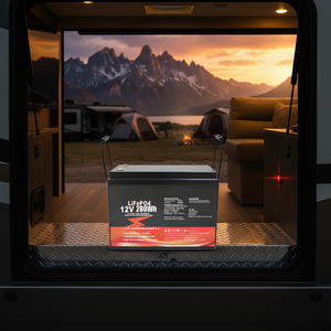 12V 100Ah bis 400Ah LiFePO4 Lithium-Batterie, Eingebautes Bluetooth-BMS, für Wohnmobile, Solarsysteme, Trolling-Motoren, Netzunabhängige Systeme, Notstromversorgung für Zuhause - Product Image 1