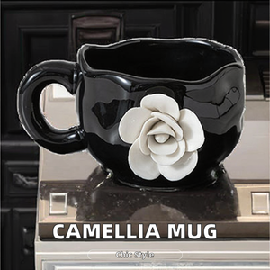 <span class=keywords><strong>Tasse</strong></span> à café 3D en céramique pour le petit-déjeuner Ins Style <span class=keywords><strong>Saint</strong></span>-<span class=keywords><strong>Valentin</strong></span> Pétale à la main Rose blanche <span class=keywords><strong>Tasse</strong></span> à café Soucoupe Thé de l'après-midi <span class=keywords><strong>Tasse</strong></span> en céramique - Product Image 1
