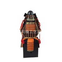 Perlengkapan Armor Era Perang Baja Jepang Buatan Tangan Logam Samurai Cosplay Kostum Film TV Warna Logo Dapat Disesuaikan Dewasa Unisex