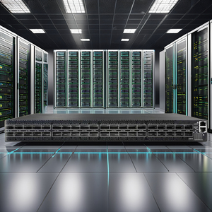 สวิตช์อินฟินิแบนด์ Quantum-2 Ndr ความเร็ว 400gb/s รุ่น Mqm9700-ns2r แบบต่อพ่วงได้ รองรับ Poe Smart Vlan Snmp Qos  ชนิดตู้แบบตั้งโต๊ะ Qm9700-ns2r - Product Image 4