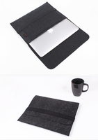 Nouveau style hommes respectueux de l'environnement pour macbook 11 12 13 14 15 15.6 pouces sacs feutre ordinateur portable pochette sac étui