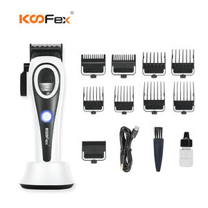 KooFex KF-A02 Kit Professionnel de Tondeuse à Cheveux BLDC à Rotor Externe pour Salon de Coiffure, Zéro Espacement, 3-en-1 : Tondeuse, Tondeuse de Précision et Rasoir - Product Image 3