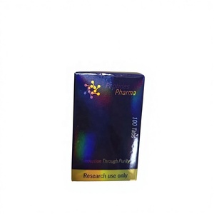 Boîtes personnalisées pour peptides de marque pharmaceutique, capsules, 100 comprimés, emballages en bouteilles en plastique PET - Product Image 1